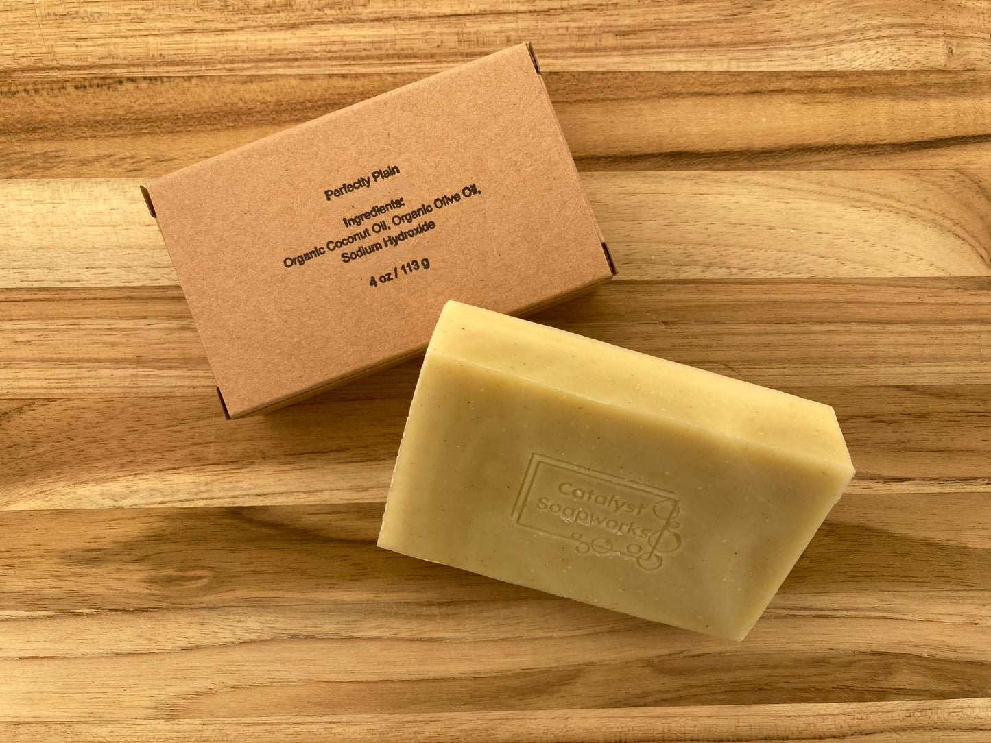 Perfectly Plain Organic Bar Soap Pack