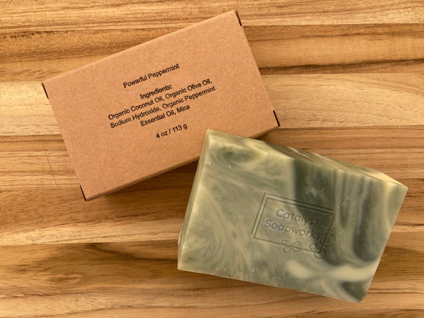 Powerful Peppermint Organic Bar Soap Pack