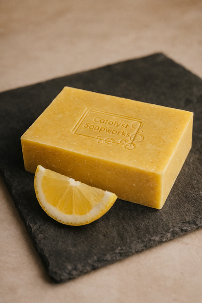 Lemon Turmeric Organic Bar Soap Pack