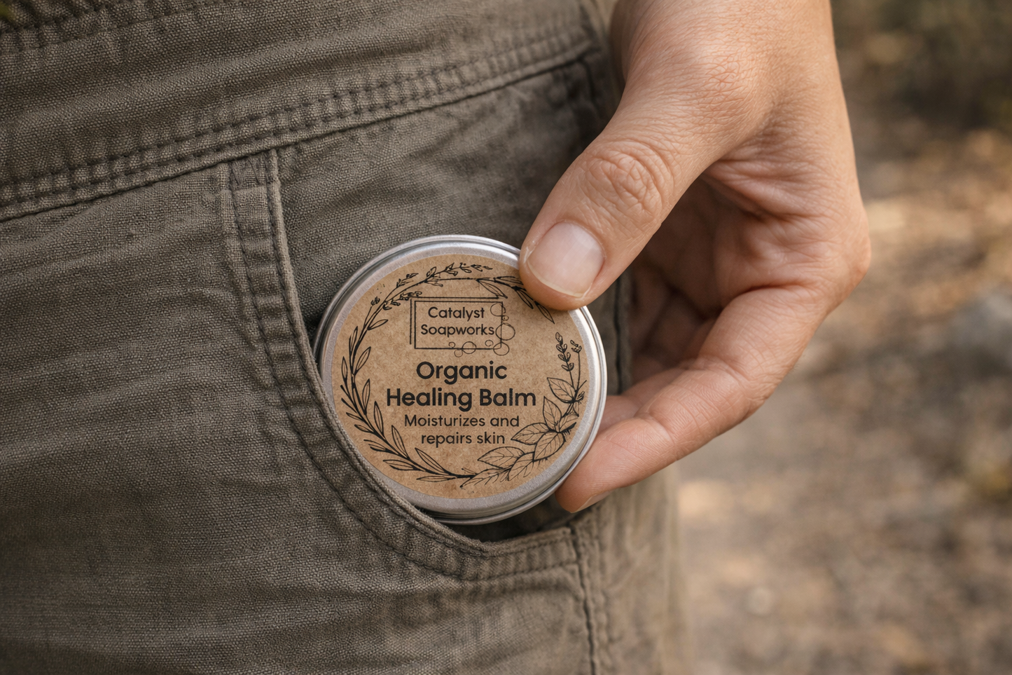 Organic Healing Herb Balm