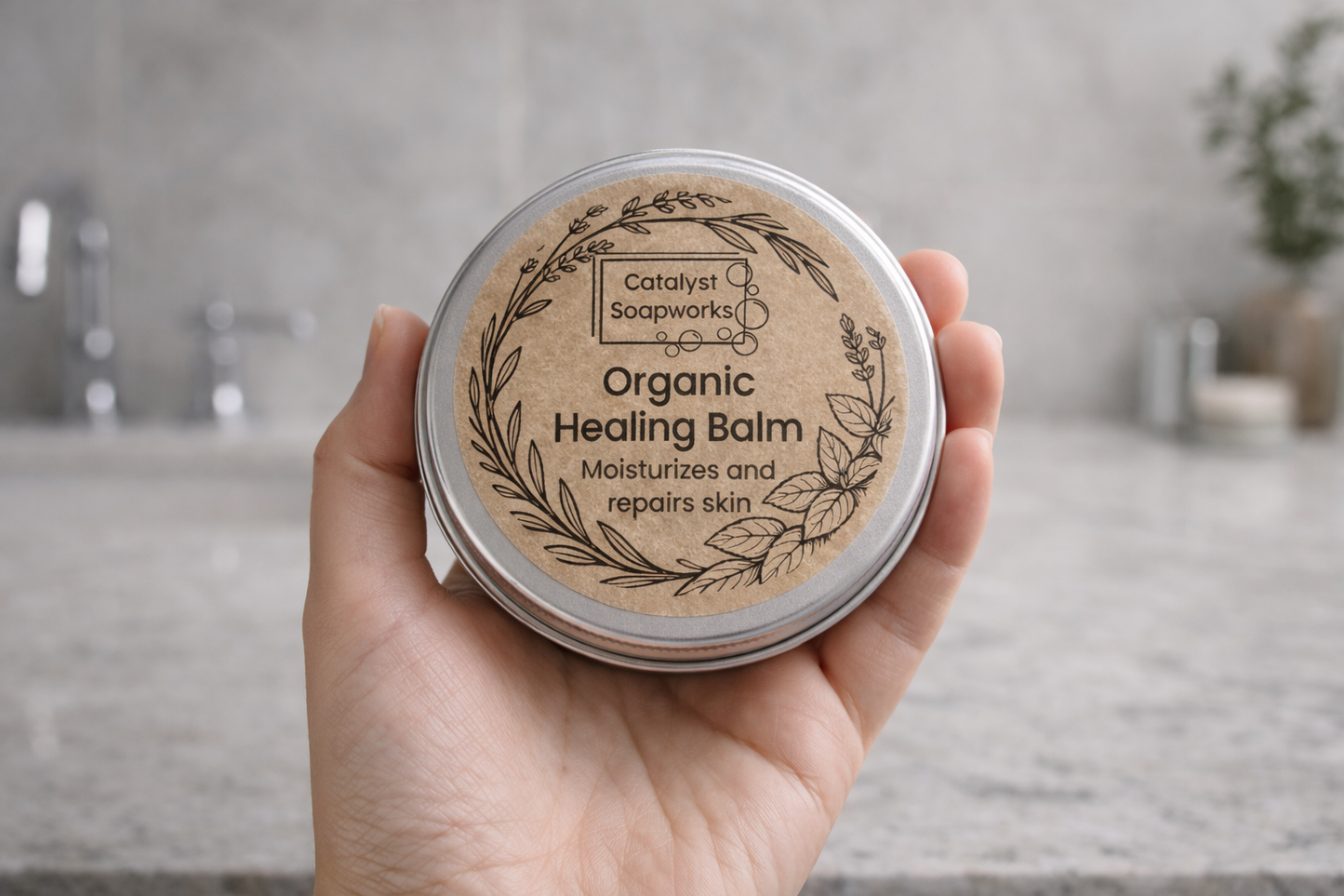 Organic Healing Herb Balm