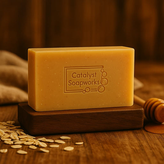 Oatmeal and Honey Organic Bar Soap Pack