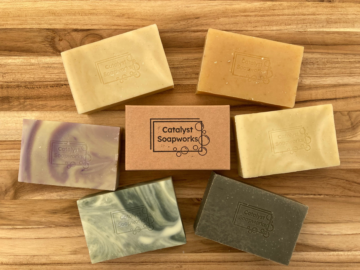 Organic 6 Bar Soap Variety Pack