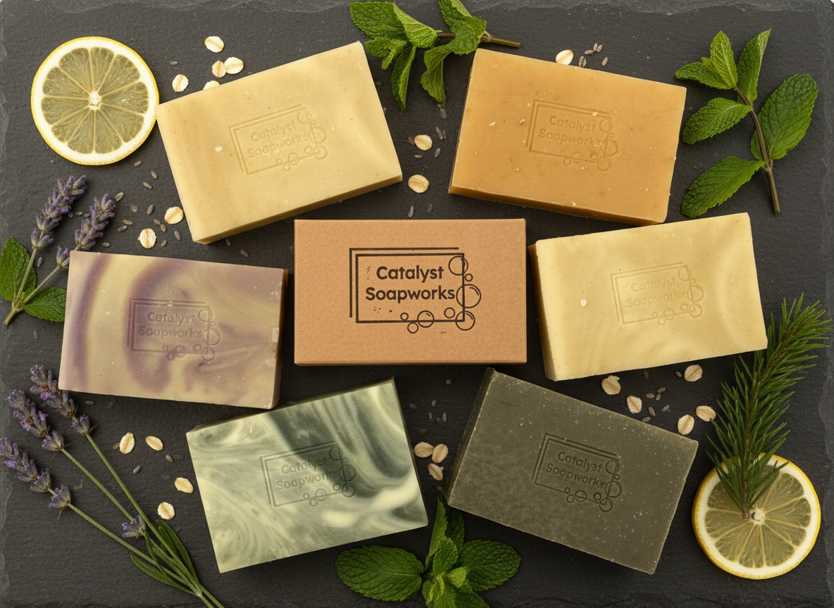 Organic 6 Bar Soap Variety Pack